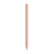 For Apple Pencil 1 LOVE MEI Frosted Leather Texture Silicone Protective Pen Case(Pink) - Pencil Accessories by LOVE MEI | Online Shopping South Africa | PMC TechLife