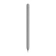For Apple Pencil 1 LOVE MEI Frosted Leather Texture Silicone Protective Pen Case(Grey) - Pencil Accessories by LOVE MEI | Online Shopping South Africa | PMC TechLife