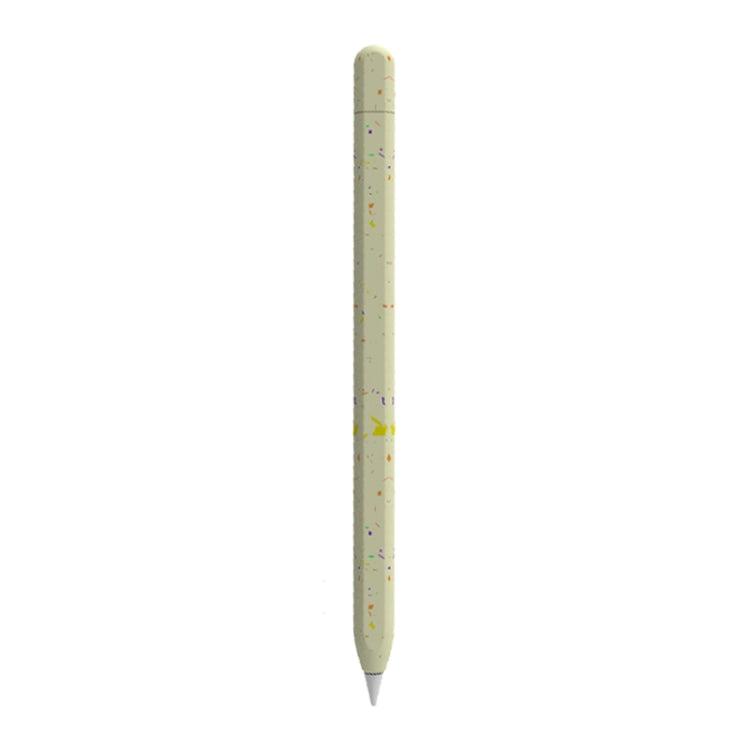 For Apple Pencil 2 LOVE MEI Luminous Silicone Protective Pen Case(Green)