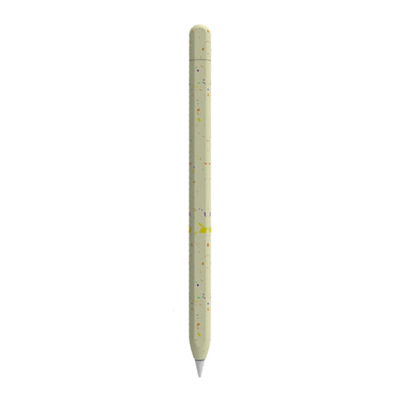 For Apple Pencil 2 LOVE MEI Luminous Silicone Protective Pen Case(Green)