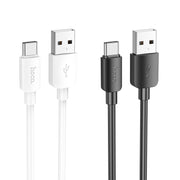 hoco X96 Hyper 1m 27W USB to USB-C / Type-C Charging Data Cable(Black)