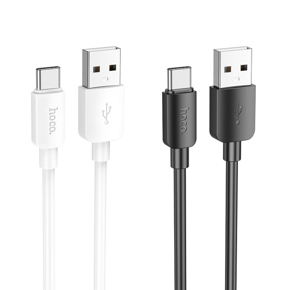 hoco X96 Hyper 1m 27W USB to USB-C / Type-C Charging Data Cable(Black)