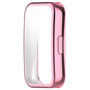 For Huawei Band 10 / 9 / 8 Full Coverage TPU Electroplating Watch Protective Case(Pink)