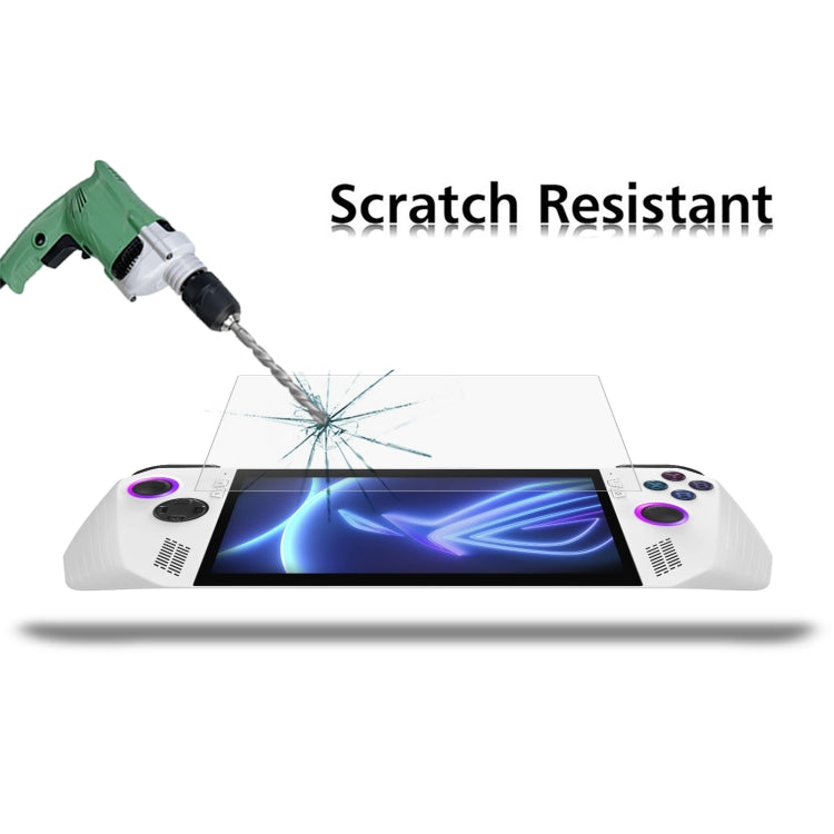 For ASUS ROG Ally 2pcs 9H 0.3mm Explosion-proof Tempered Glass Film