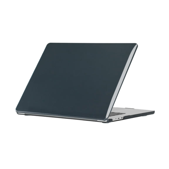 For MacBook Air 15.3 inch A2941 Laptop Crystal Hard Plastic Protection Case(Black)
