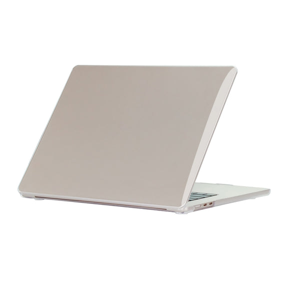 For MacBook Air 15.3 inch A2941 Laptop Frosted Hard Plastic Protection Case(Transparent)