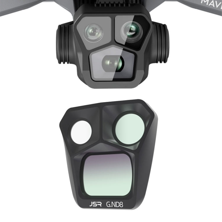 For DJI Mavic 3 Pro JSR GB Gradient Neutral Density Lens Filter, Lens:GND8