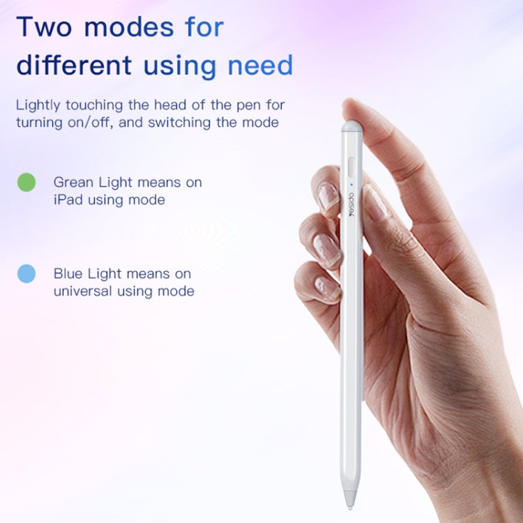 Yesido ST10 Dual Mode Active Magnetic Capacitive Stylus(White)