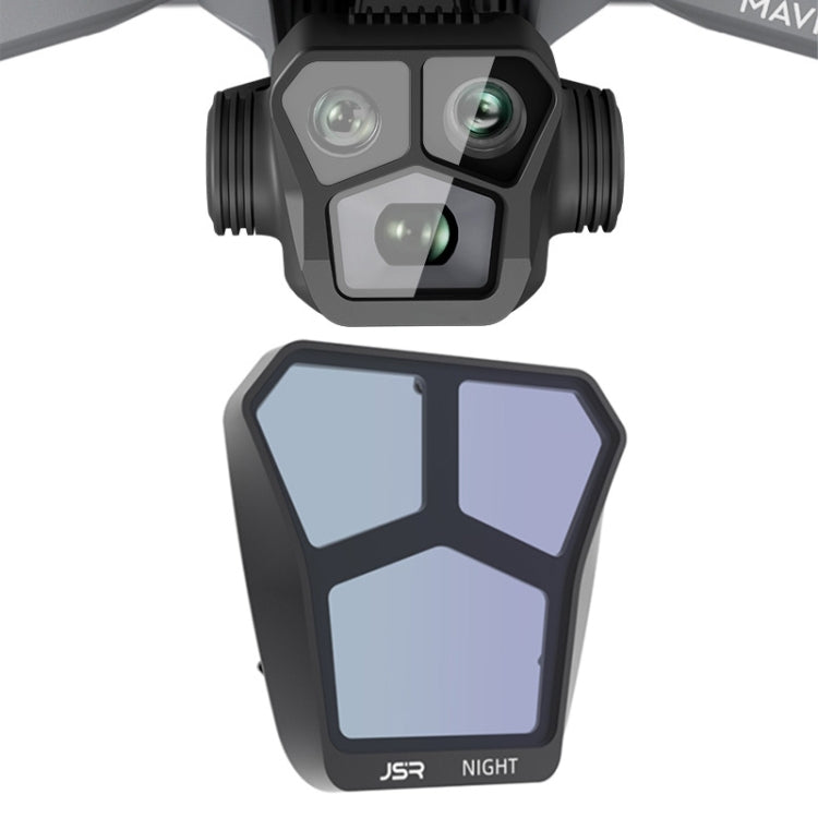 For DJI Mavic 3 Pro JSR KH Series Drone Lens Filter, Filter:NIGHT