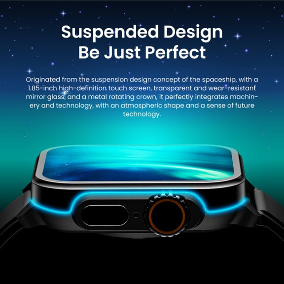 SPOVAN H6 1.83 inch TFT Screen Smart Watch Supports Bluetooth Call/Blood Oxygen Monitoring(Orange)