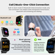 SPOVAN H6 1.83 inch TFT Screen Smart Watch Supports Bluetooth Call/Blood Oxygen Monitoring(Orange)