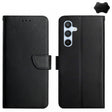 For Samsung Galaxy A25 5G HT02 Genuine Leather Fingerprint-proof Flip Phone Case(Black) - free shipping - PMC TechLife - Order now!