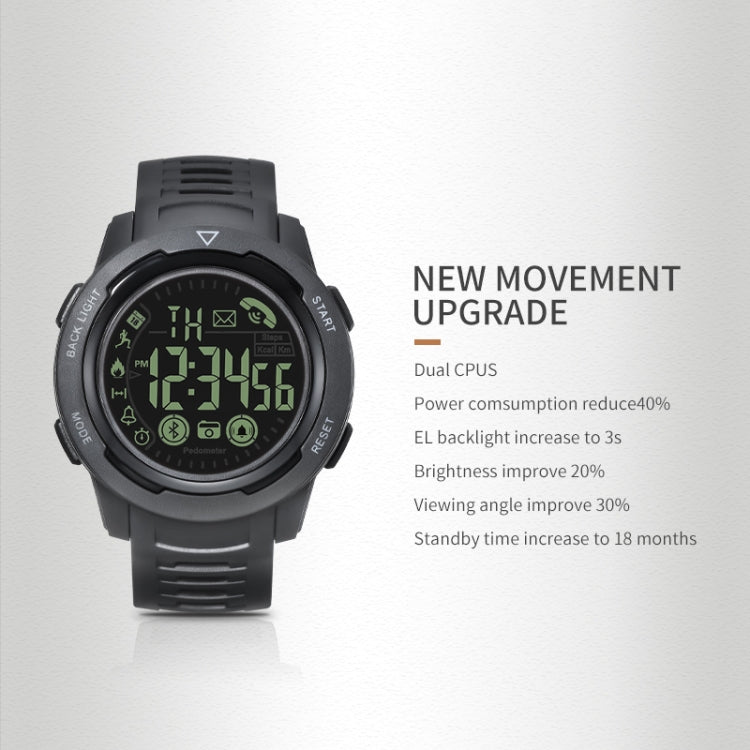SPOVAN PR3 Outdoor Water-resistant Bluetooth Smart Sports Watch(Red)