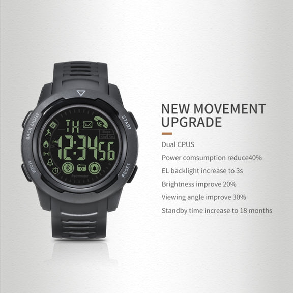 SPOVAN PR3 Outdoor Water-resistant Bluetooth Smart Sports Watch(Red)