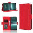 For HTC U23 / U23 Pro Skin Feel Calf Texture Card Slots Leather Phone Case(Red) - free shipping - PMC TechLife - Order now!