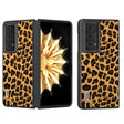 For Honor Magic V2 ABEEL Black Edge Leopard Print Phone Case(Gold) - free shipping - PMC TechLife - Order now!