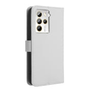 For HTC U23 / U23 Pro Diamond Texture Leather Phone Case(White)
