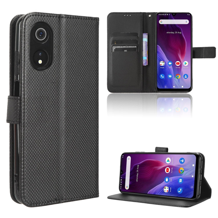 For Cubot P60 Diamond Texture Leather Phone Case(Black)