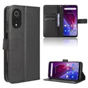 For Cubot P60 Diamond Texture Leather Phone Case(Black)