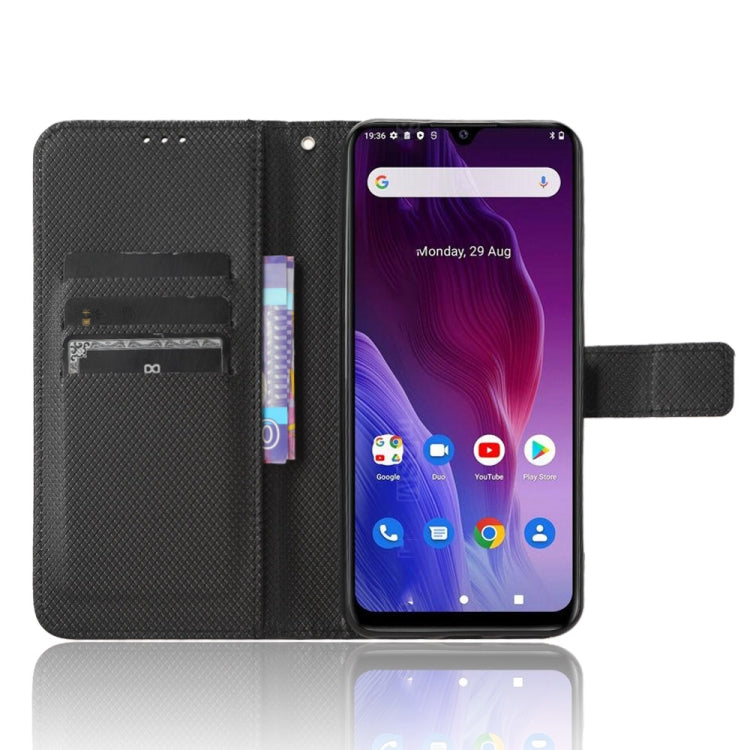 For Cubot P60 Diamond Texture Leather Phone Case(Black)