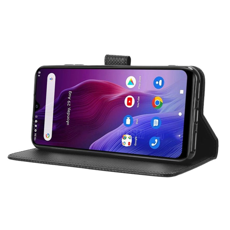 For Cubot P60 Diamond Texture Leather Phone Case(Black)