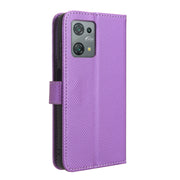 For Blackview Oscal C30 / C30 Pro Diamond Texture Leather Phone Case(Purple)