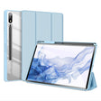 For Samsung Galaxy Tab S9+ DUX DUCIS TOBY Series Antiskid Leather Tablet Case with Sleep / Wake-up Function(Blue) - free shipping - PMC TechLife - Order now!