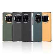 For Huawei Mate 40 GKK Electroplating Leather Surface Phone Case(Carbon Fiber)