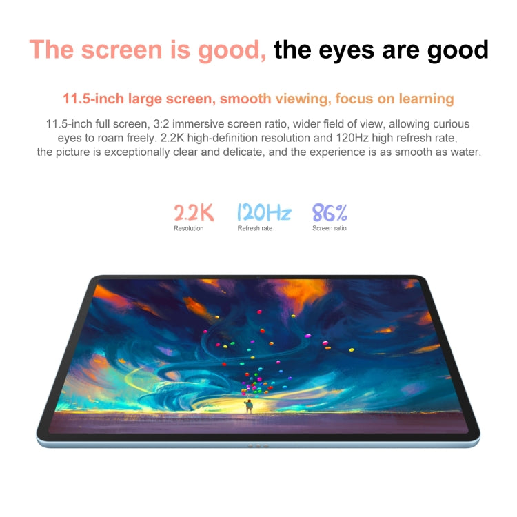 HUAWEI MatePad 11.5 inch 2023 WIFI, 8GB+128GB Diffuse Screen, HarmonyOS 3.1 Qualcomm Snapdragon 7 Gen 1 Octa Core, Not Support Google Play(Silver)