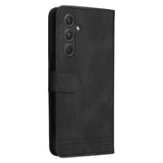 For Samsung Galaxy A55 Skin Feel Life Tree Metal Button Leather Phone Case(Black)