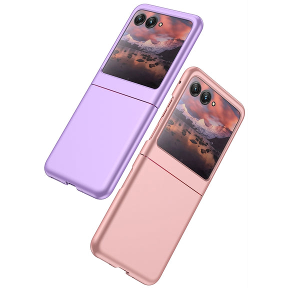 For Motorola Razr 40 Ultra GKK Ultra-thin Full Coverage Phone Case(Purple)