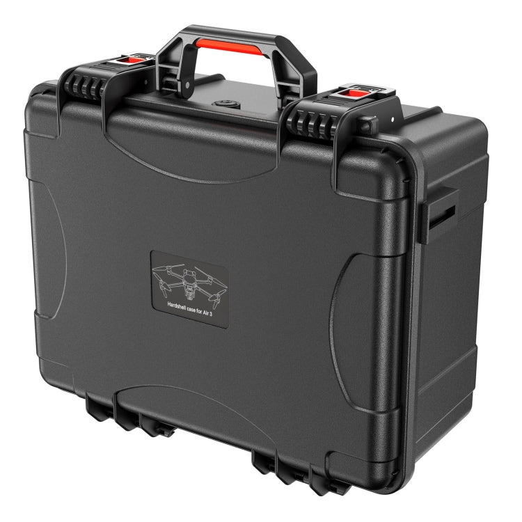 For DJI Air 3 / RC2 / N2 STARTRC Water-resistant PP Drone Kit Suitcase Storage Box(Black)