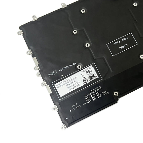 For Dell Alienware M15 / R3 / R4 US Version RGB Backlight Laptop Keyboard(YGFJK PK132VR2B01)