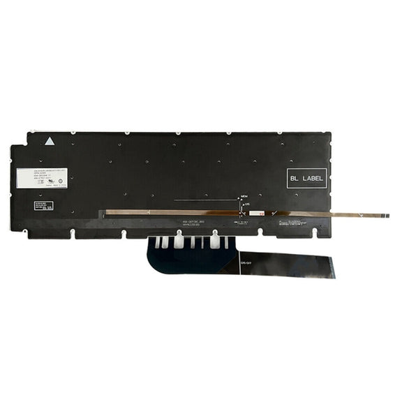 For Dell Latitude 7400 3400 5400 7410 5401 Spanish Version Backlight Laptop Keyboard(Black)