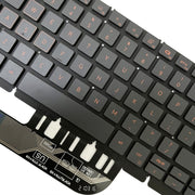 For Dell Latitude 7400 3400 5400 7410 5401 Spanish Version Backlight Laptop Keyboard(Black)