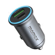 MOMAX UC18 30W Dual Port QC3.0 Car Fast Charger - Car Charger by MOMAX | Online Shopping South Africa | PMC TechLife