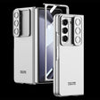 For Samsung Galaxy Z Fold5 GKK Integrated Ultra-thin Sliding Camshield Flip Phone Case(Silver) - Galaxy Z Fold5 Cases by GKK | Online Shopping South Africa | PMC TechLife | Buy Now Pay Later Mobicred