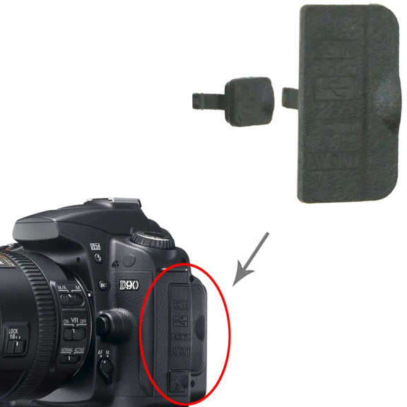 For Nikon D90 OEM USB Cover Cap