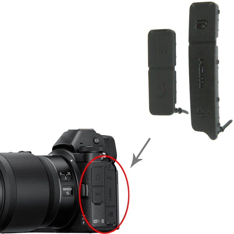 For Nikon Z6 OEM USB Cover Cap