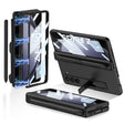 For Samsung Galaxy Z Fold5 GKK Full Coverage Magnetic Fold Hinge Phone Case with Pen Slots(Black) - free shipping - PMC TechLife - Order now!