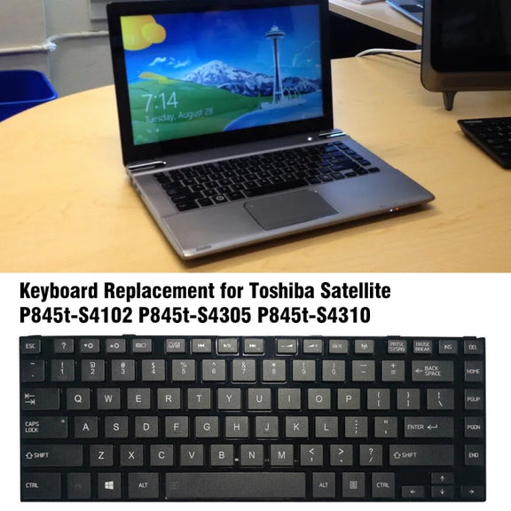 For TOSHIBA L840 / L800 Laptop Keyboard with Frame