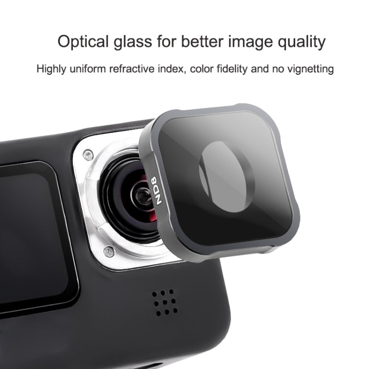 ND8 Filter Action Camera Lens Filter For GoPro Hero11 Black / Hero11 Black mini / HERO10 Black / HERO9 Black