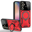 For Samsung Galaxy A54 5G Large Window MagSafe Holder Phone Case(Red) - free shipping - PMC TechLife - Order now!