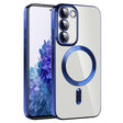 For Samsung Galaxy S20 FE CD Texture Plating TPU MagSafe Phone Case with Lens Film(Royal Blue) - free shipping - PMC TechLife - Order now!