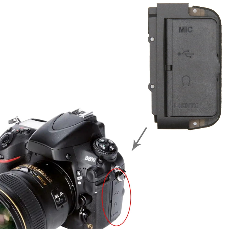 For Nikon D800 Camera USB Cover