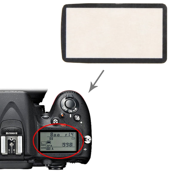 For Nikon D7100 Top Cover Shoulder LCD Outer Lens