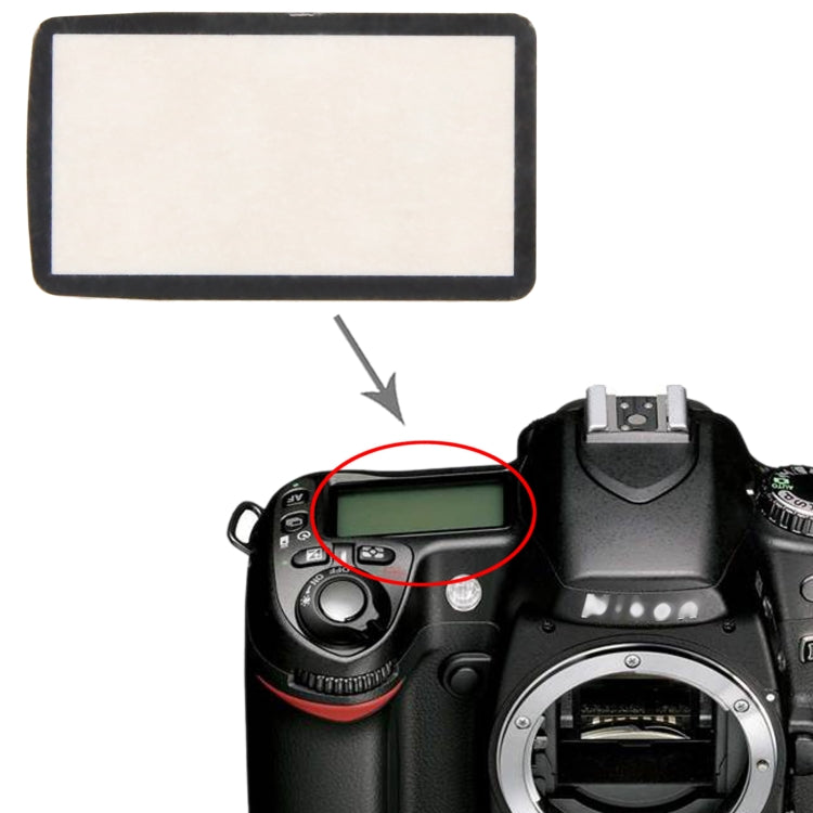 For Nikon D80 Top Cover Shoulder LCD Outer Lens