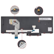 For Lenovo P51S P52S T570 T580 US Version Backlight Laptop Keyboard