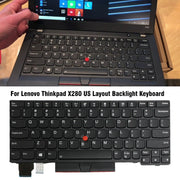 For Lenovo Thinkpad X280 20KF / Yoga 20R5 US Version Backlight Laptop Keyboard