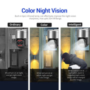ESCAM G03 2x4MP Dual Lens Zoom 8X Dual Light Source WiFi Camera Support Two-way Voice & Motion Detection(AU Plug)